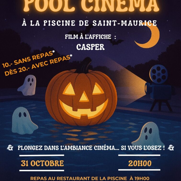Halloween pool cinema