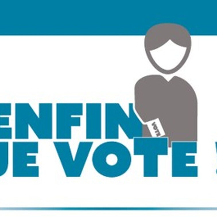 Enfin je vote!
